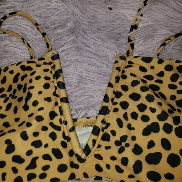 Womens cheetah print bikini.     Nwot - Picture 6 of 9
